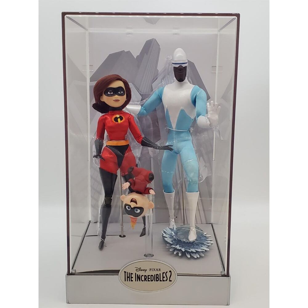 Elastigirl, Jack-Jack, Frozone Doll Set - Disney Designer The Incredibles